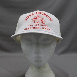 Vintage Screened Trucker Hat - King's Automotive Super Truck - Adult Snapback